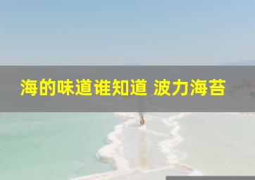 海的味道谁知道 波力海苔